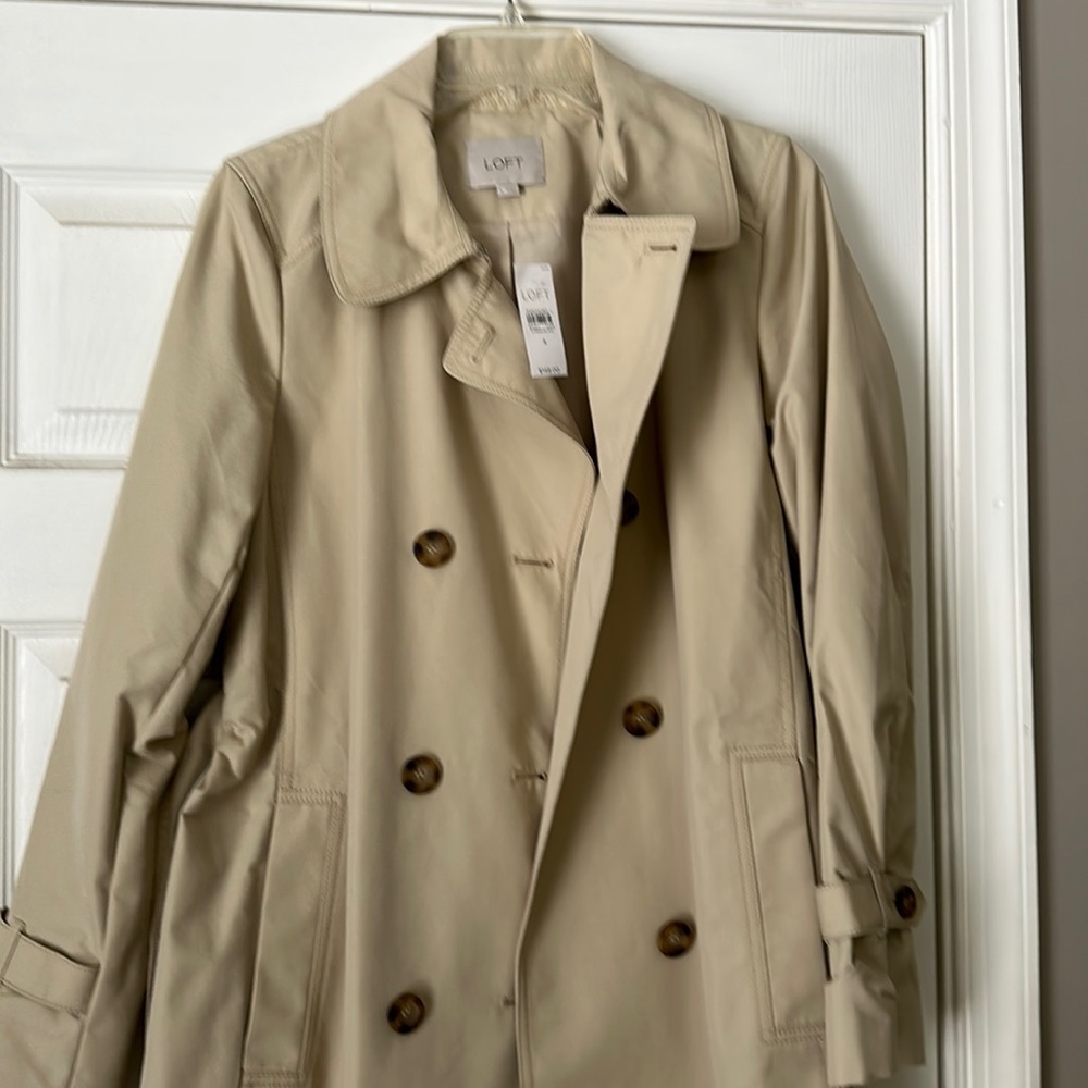 NWT Loft Trench Coat
